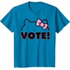 image:imageHello Kitty Vote Bow Outline TShirtSapphire Blue