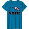 image:imageHello Kitty Vote Bow Outline TShirtSapphire Blue