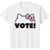 image:imageHello Kitty Vote Bow Outline TShirtWhite