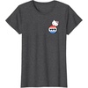 image:imageHello Kitty Vote Button TShirtDark Heather Grey