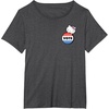 image:imageHello Kitty Vote Button TShirtDark Heather Grey