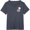 image:imageHello Kitty Vote Button TShirtHeather Blue