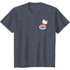 image:imageHello Kitty Vote Button TShirtHeather Blue