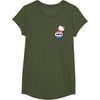 image:imageHello Kitty Vote Button TShirtOlive Green