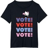 image:imageHello Kitty Vote Cheer Rally TShirtBlack
