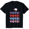 image:imageHello Kitty Vote Cheer Rally TShirtBlack