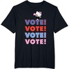 image:imageHello Kitty Vote Cheer Rally TShirtBlack