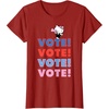 image:imageHello Kitty Vote Cheer Rally TShirtCranberry Red