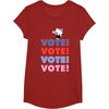image:imageHello Kitty Vote Cheer Rally TShirtCranberry Red