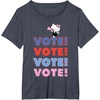 image:imageHello Kitty Vote Cheer Rally TShirtHeather Blue