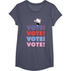 image:imageHello Kitty Vote Cheer Rally TShirtHeather Blue