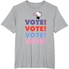 image:imageHello Kitty Vote Cheer Rally TShirtHeather Grey