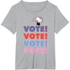 image:imageHello Kitty Vote Cheer Rally TShirtHeather Grey
