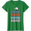 image:imageHello Kitty Vote Cheer Rally TShirtKelly Green