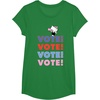 image:imageHello Kitty Vote Cheer Rally TShirtKelly Green