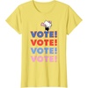image:imageHello Kitty Vote Cheer Rally TShirtLemon Yellow