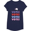 image:imageHello Kitty Vote Cheer Rally TShirtNavy Blue