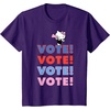 image:imageHello Kitty Vote Cheer Rally TShirtPurple