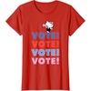 image:imageHello Kitty Vote Cheer Rally TShirtRed