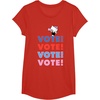 image:imageHello Kitty Vote Cheer Rally TShirtRed