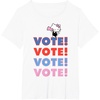 image:imageHello Kitty Vote Cheer Rally TShirtWhite