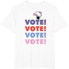 image:imageHello Kitty Vote Cheer Rally TShirtWhite
