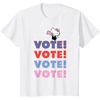 image:imageHello Kitty Vote Cheer Rally TShirtWhite