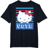 image:imageHello Kitty Vote Stripes TShirtBlack