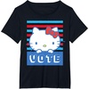 image:imageHello Kitty Vote Stripes TShirtBlack