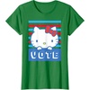 image:imageHello Kitty Vote Stripes TShirtKelly Green