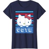 image:imageHello Kitty Vote Stripes TShirtNavy Blue