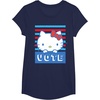 image:imageHello Kitty Vote Stripes TShirtNavy Blue