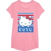 image:imageHello Kitty Vote Stripes TShirtPink