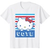 image:imageHello Kitty Vote Stripes TShirtWhite