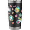 image:imageHello Kitty amp Friends Stickers Stainless Steel Insulated TumblerBlack