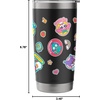 image:imageHello Kitty amp Friends Stickers Stainless Steel Insulated TumblerBlack