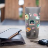 image:imageHello Kitty amp Friends Stickers Stainless Steel Insulated TumblerBrushed Steel