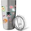 image:imageHello Kitty amp Friends Stickers Stainless Steel Insulated TumblerBrushed Steel