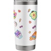 image:imageHello Kitty amp Friends Stickers Stainless Steel Insulated TumblerWhite