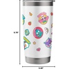 image:imageHello Kitty amp Friends Stickers Stainless Steel Insulated TumblerWhite
