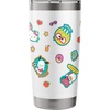 image:imageHello Kitty amp Friends Stickers Stainless Steel Insulated TumblerWhite