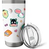 image:imageHello Kitty amp Friends Stickers Stainless Steel Insulated TumblerWhite