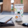 image:imageHello Kitty amp Friends Stickers Stainless Steel Insulated TumblerWhite