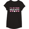 image:imageIll Be Your Hello Kitty Couples Matching Valentines Day TShirtBlack