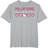 image:imageIll Be Your Hello Kitty Couples Matching Valentines Day TShirtHeather Grey