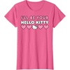 image:imageIll Be Your Hello Kitty Couples Matching Valentines Day TShirtPink Heather