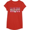 image:imageIll Be Your Hello Kitty Couples Matching Valentines Day TShirtRed