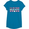 image:imageIll Be Your Hello Kitty Couples Matching Valentines Day TShirtSapphire Blue