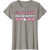 image:imageIll Be Your Hello Kitty Couples Matching Valentines Day TShirtSlate Grey