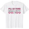 image:imageIll Be Your Hello Kitty Couples Matching Valentines Day TShirtWhite